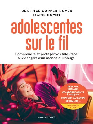 cover image of Adolescentes sur le fil